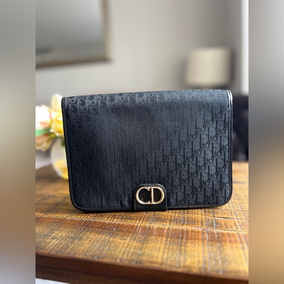SOLD ❌ Vintage Dior Trotter Clutch with COA - Picture 3 of 12